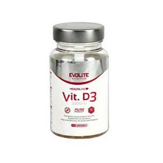 Vit D3 2000UI 120 cps Evolite Nutrition