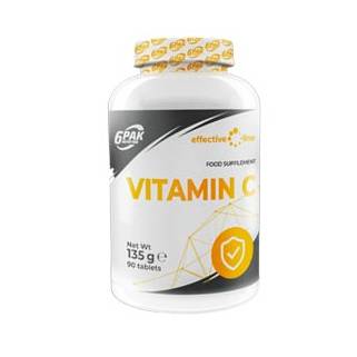 Effective Vitamin C 1000 90 cps 6PAK Nutrition