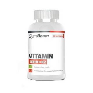 Vitamin D3+K1+K2 120 cps GymBeam