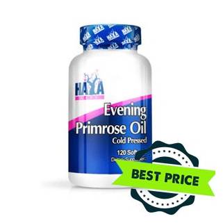 Evening Primrose Oil 500 mg 120 cps Haya Labs