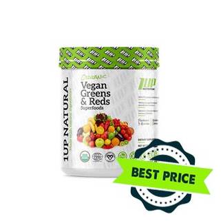 Organic Vegan Greens & Reds Superfoods 300 gr 1 UP Nutrition