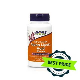 Alpha Lipoic Acid 60mg 60cps now foods