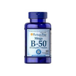 Vitamin B-50 Complex 50mg 100cps puritan's pride
