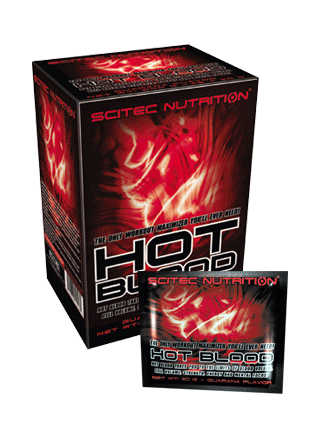 Hot Blood 3.0 Box 20x25g Scitec Nutrition